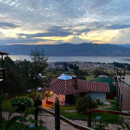 Glamping Sede Campestre Mirador De Pueblo Viejo Hotell Guatavita Eksteriør bilde