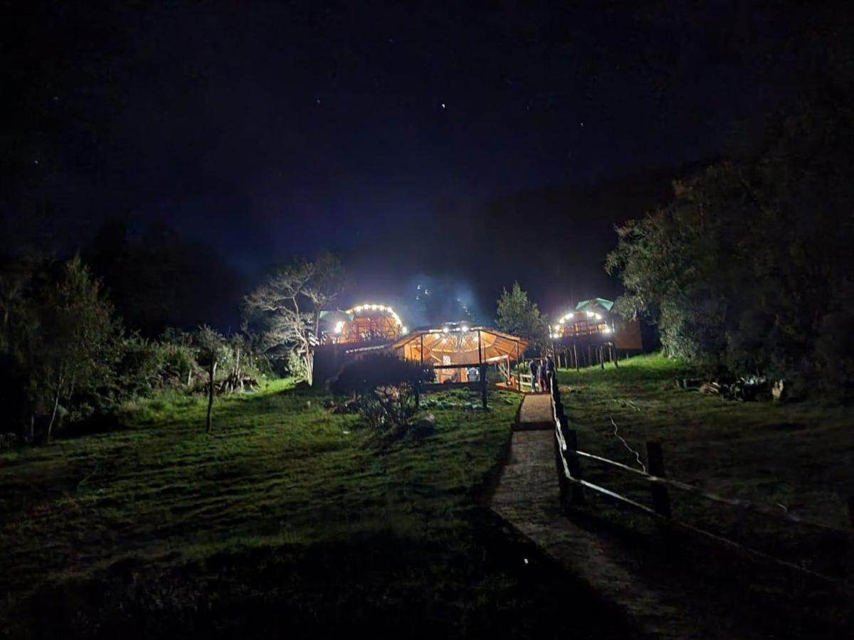 Glamping Sede Campestre Mirador De Pueblo Viejo Hotell Guatavita Eksteriør bilde