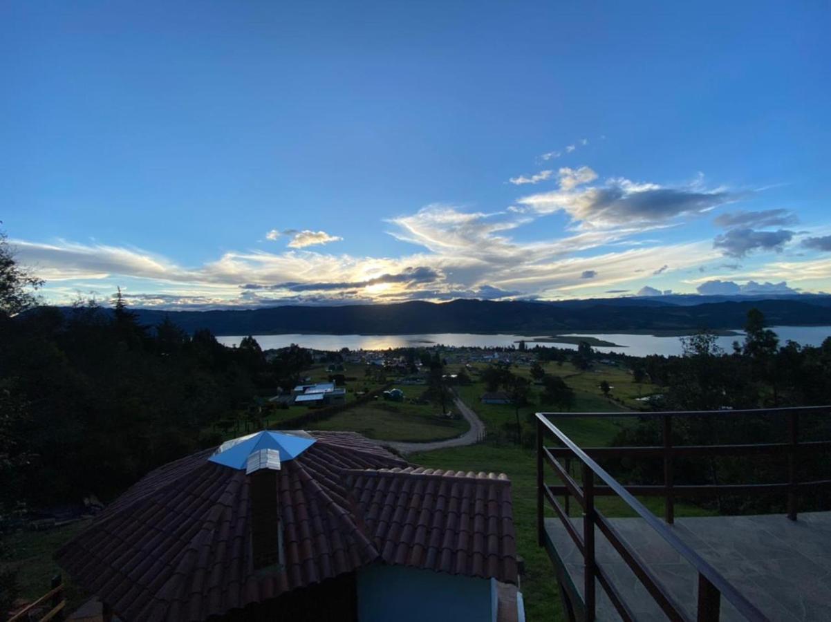 Glamping Sede Campestre Mirador De Pueblo Viejo Hotell Guatavita Eksteriør bilde