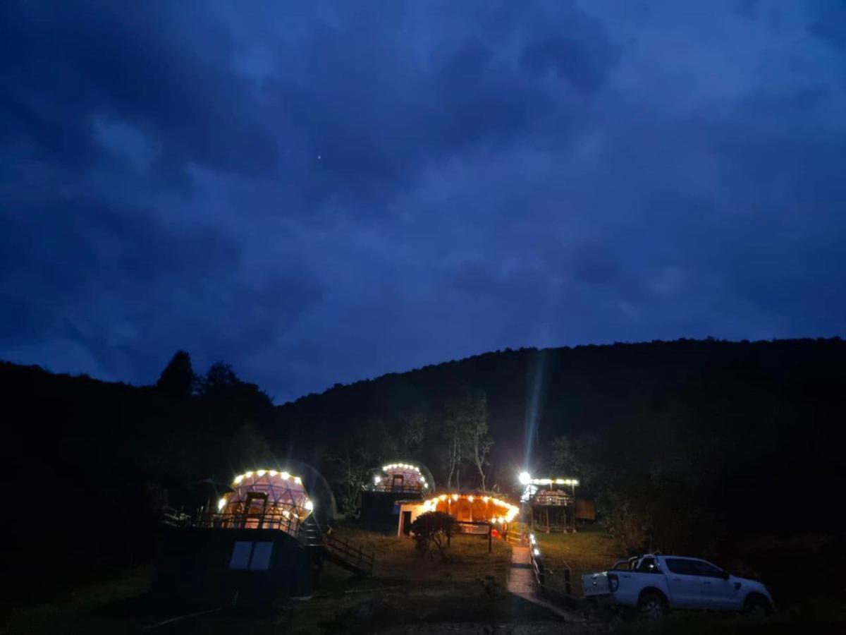 Glamping Sede Campestre Mirador De Pueblo Viejo Hotell Guatavita Eksteriør bilde