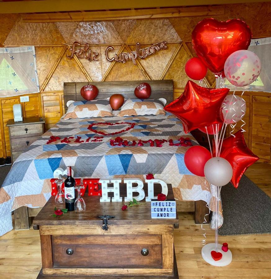 Glamping Sede Campestre Mirador De Pueblo Viejo Hotell Guatavita Eksteriør bilde