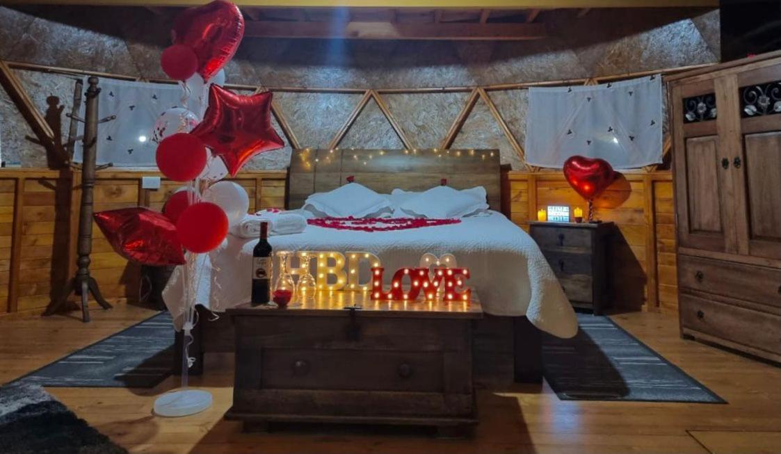 Glamping Sede Campestre Mirador De Pueblo Viejo Hotell Guatavita Eksteriør bilde