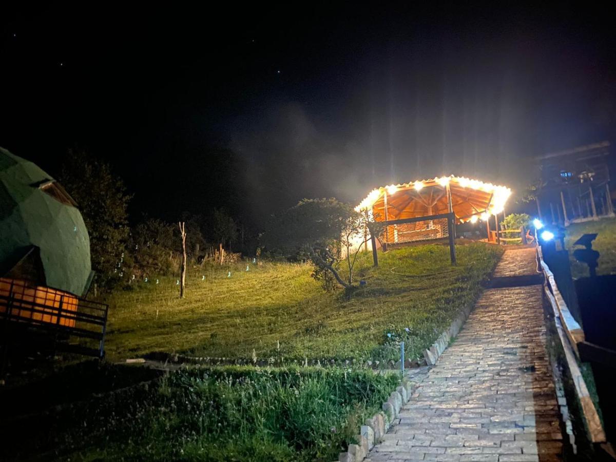 Glamping Sede Campestre Mirador De Pueblo Viejo Hotell Guatavita Eksteriør bilde