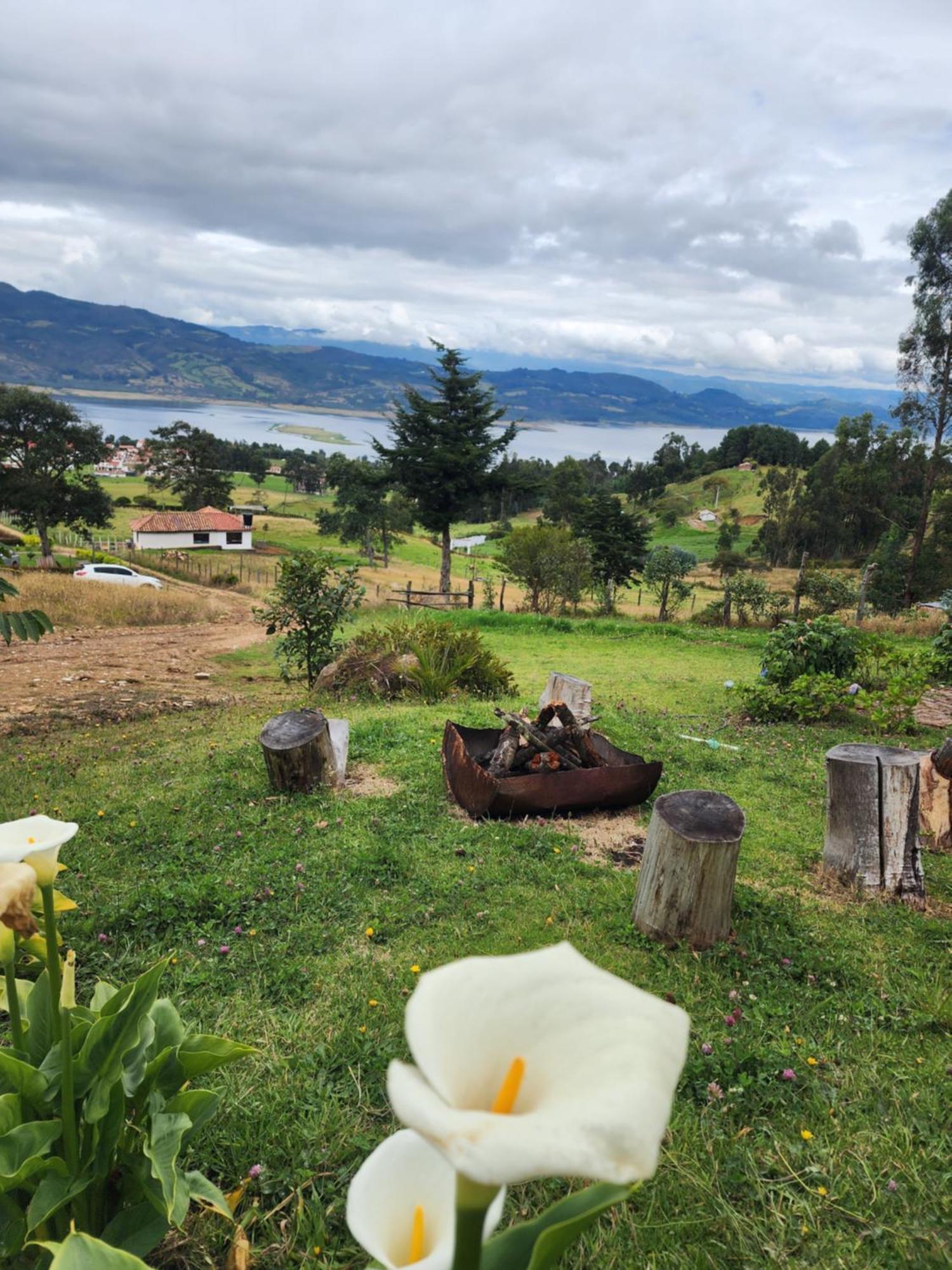 Glamping Sede Campestre Mirador De Pueblo Viejo Hotell Guatavita Eksteriør bilde