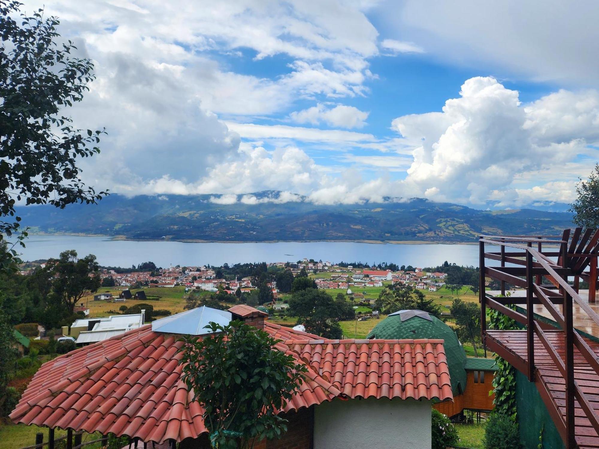 Glamping Sede Campestre Mirador De Pueblo Viejo Hotell Guatavita Eksteriør bilde